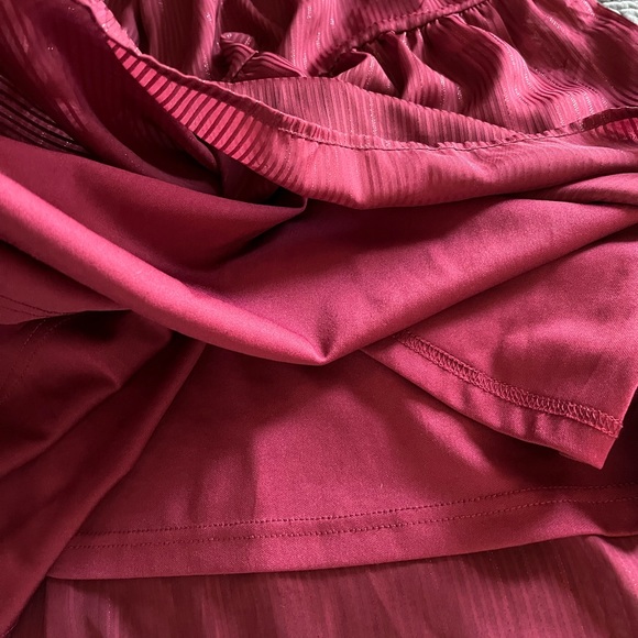 One Loved Babe burgundy dress maroon L - Picture 3 of 10